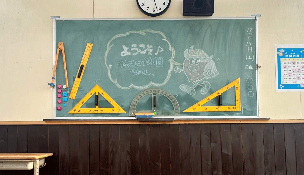 三豊市財田町に「がっこうのイチゴ園『財田上』」が2025年12月24日（水）にオープン