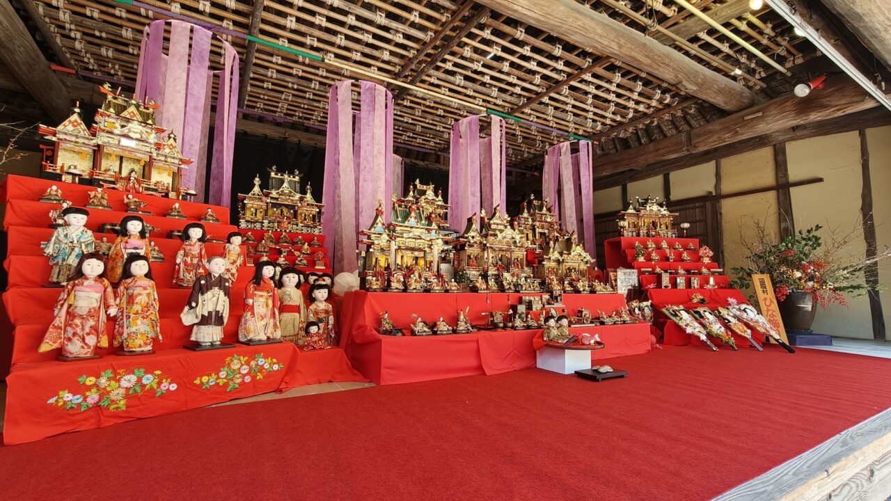 四国村ミウゼアム 四国村のお雛飾り2026