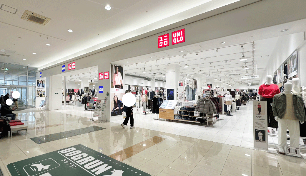 イオンモール高松 GU／ユニクロ