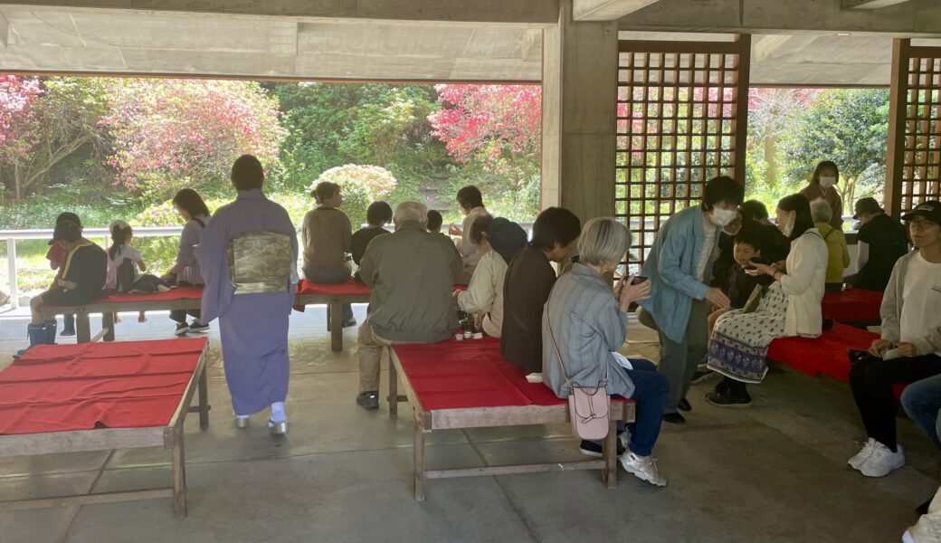 琴弾公園で「第29回 若葉茶会」が2026年4月29日 (水・祝)に開催