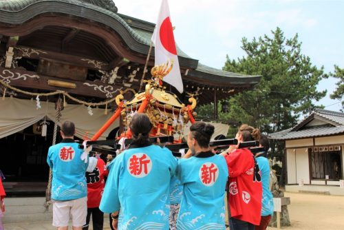 津田石清水神社で「秋季例大祭」が2026年10月4日 (日) に開催