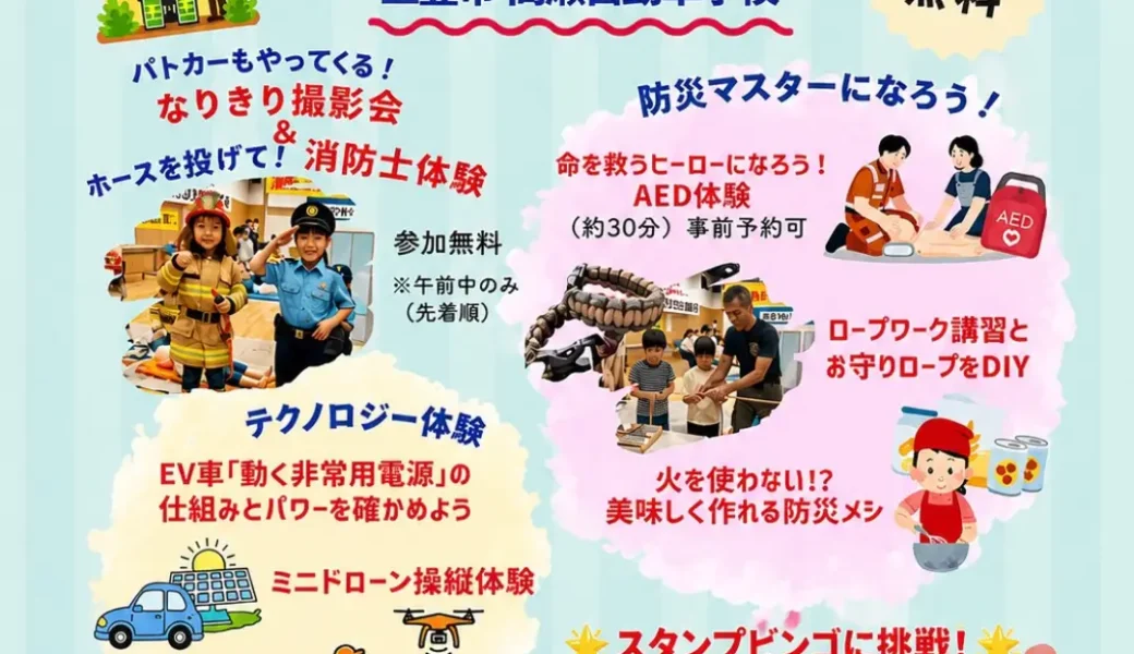 高瀬自動車学校で「第3回 たねフェス」が2026年9月13日 (日)に開催